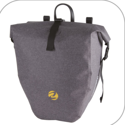 Roll-top rear pannier