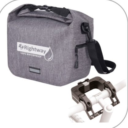 Waterproof handlebar bag