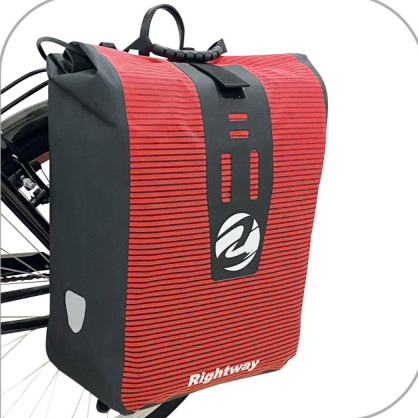 Printed waterproof pannier