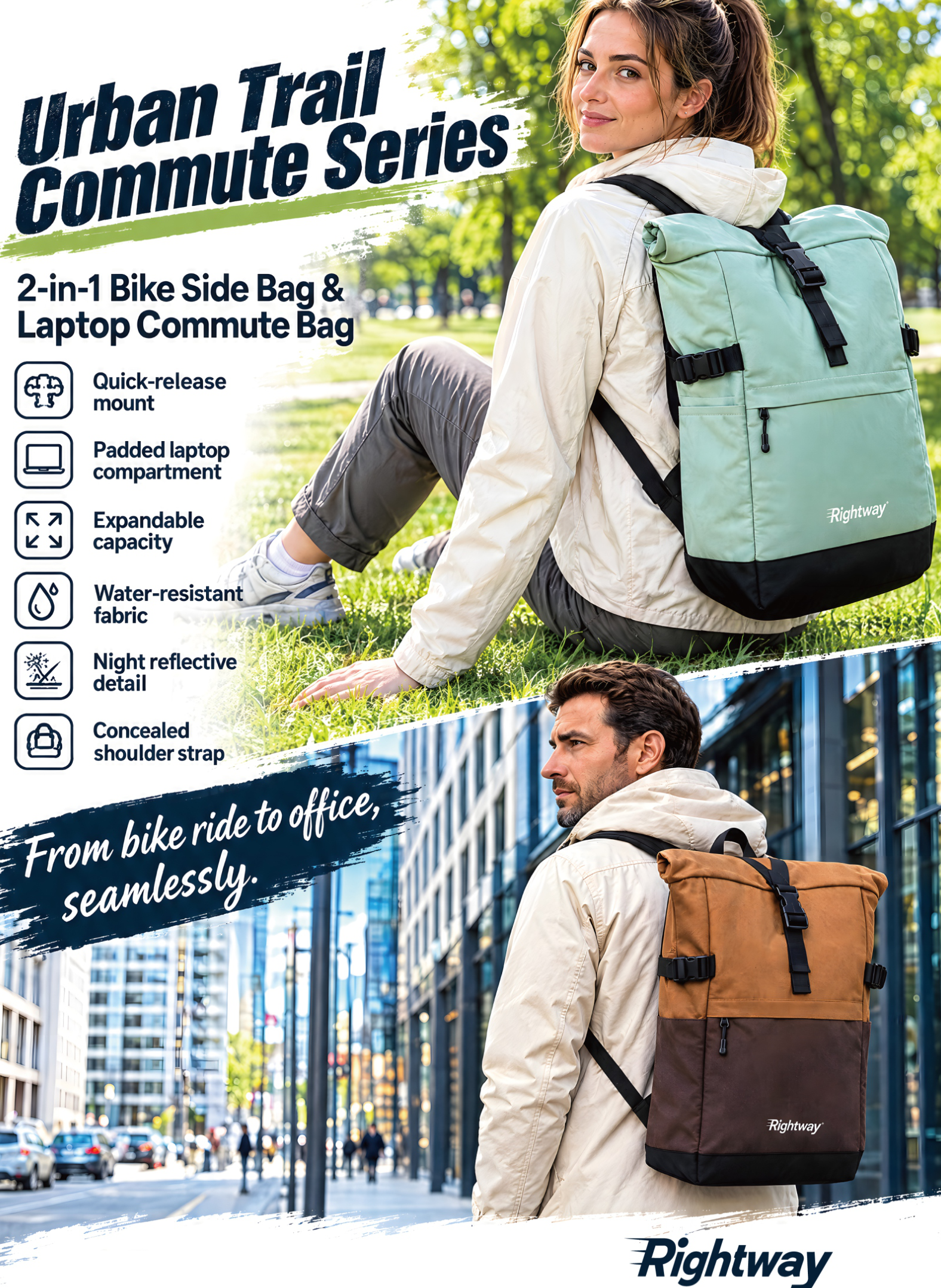 Commuting and off-bike carrying examples from the Zhengxing catalogue